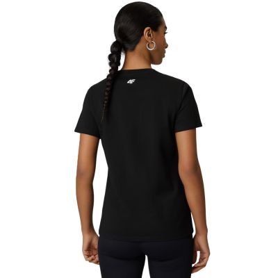 3. Women's T-shirt 4F F2785 deep black 4FWSS26TTSHF2785 20S