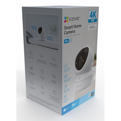 23. EZVIZ H6c G1 4K Spherical IP Security Camera Indoor 3840 x 2160 px Ceiling/Wall/Desk