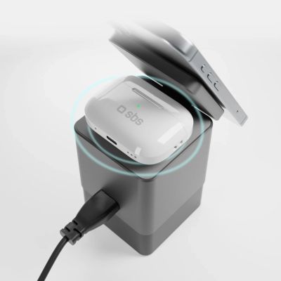 4. SBS Power Dock 6-in-1 with MagSafe, Stand, and USB-C Cables 65W – Black