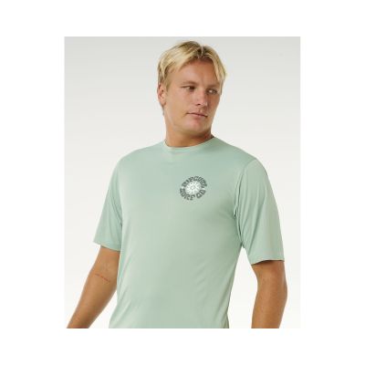 6. Men's Lycra RIP CURL Pacific Rinse Surflite Upf S/S green