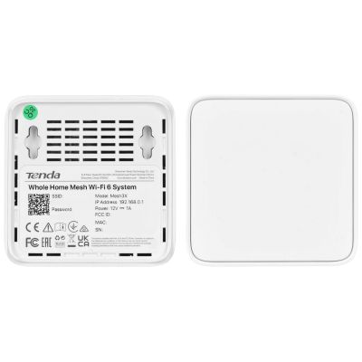 4. Tenda EX3 3-Pack AX1500 Mesh Wi-Fi 6 System (three pack)