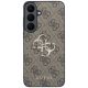 3. Guess Leather 4G Metal Logo Case for Samsung Galaxy S26 FE - Brown