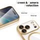 3. Tech-Protect MagFlex MagSafe Case for iPhone 17 Pro - Transparent Gold