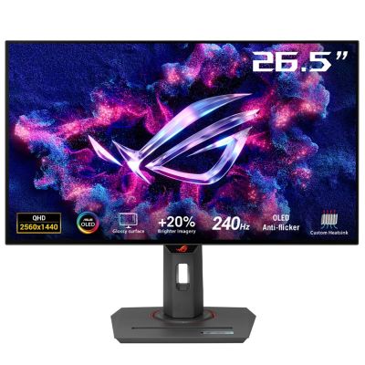 9. ASUS ROG Strix OLED XG27AQDMG computer monitor 67.3 cm (26.5") 2560 x 1440 px Quad HD Black