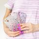 6. Design Case for iPhone 12 Pro Max flower pink