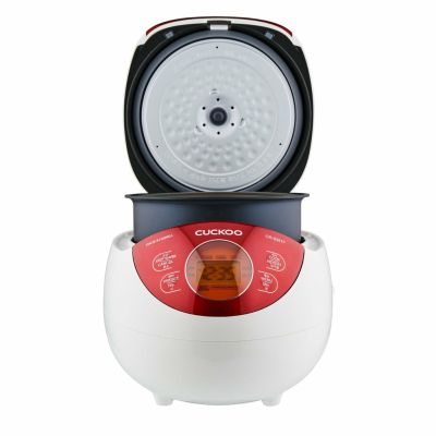 4. Cuckoo CR-0351F RED Rice Cooker 0.54L 425W Red and White