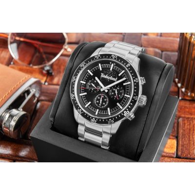 5. TIMBERLAND Parkman Dual Time Men's Watch TDWGK0041302 + BOX