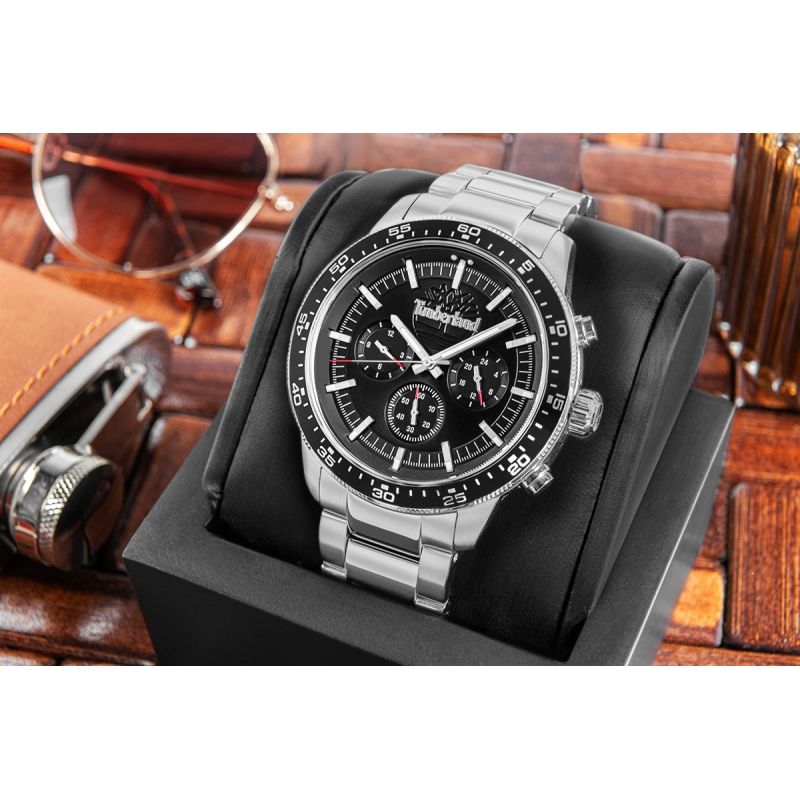 5. TIMBERLAND Parkman Dual Time Men's Watch TDWGK0041302 + BOX