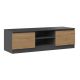 4. TV cabinet 120x40xH36 anthracite/artisan