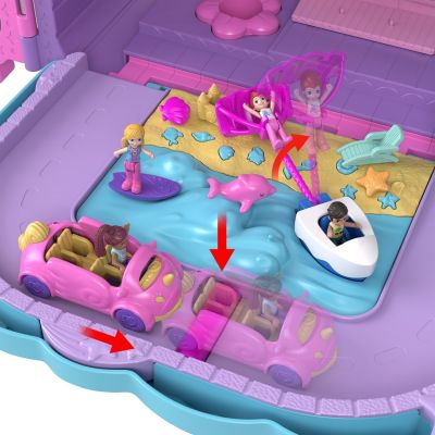 3. Polly Pocket Holiday Resort Suitcase Hkv43