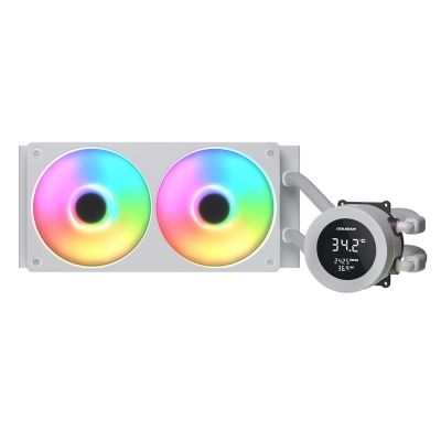 4. COUGAR CGR-PSDVARGB-W-240 Processor All-in-One Liquid Cooler 12 cm White