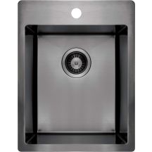 Single-bowl steel sink