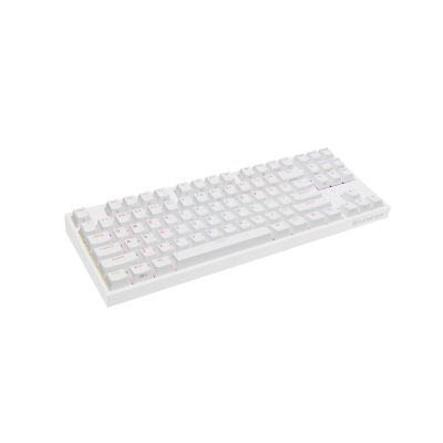 2. GENESIS Thor 404 TKL Keyboard Gaming USB QWERTY American International White