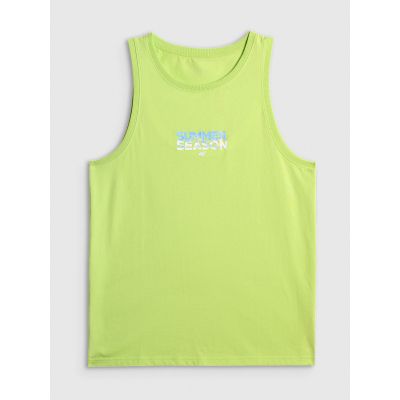 6. Men's sleeveless shirt 4F 4FWSS26TSLEM249-42S