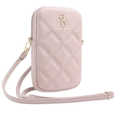3. Guess Zip Quilted 4G bag - pink