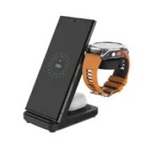 FIXED FIXPOS-GA-BK charger for mobile devices Smartwatch, Smartphone, Headphones Black USB Wireless charging Fast charging Internal