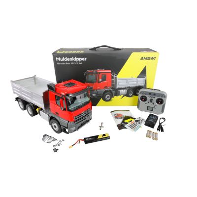2. Amewi 22729 remote-controlled model Dump Truck Electric motor 1:14