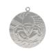 6. Silver medal - swimming - steel medal