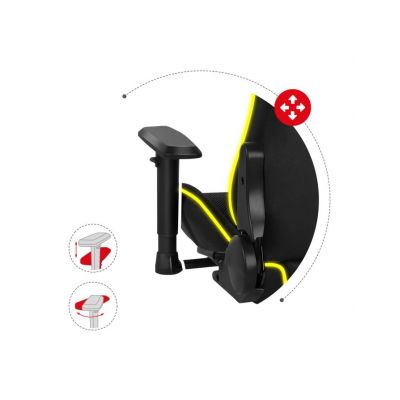 6. Huzaro Force 6.3 RGB Mesh Gaming Chair