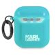 2. Karl Lagerfeld Choupette Case for AirPods 1/2 - Blue