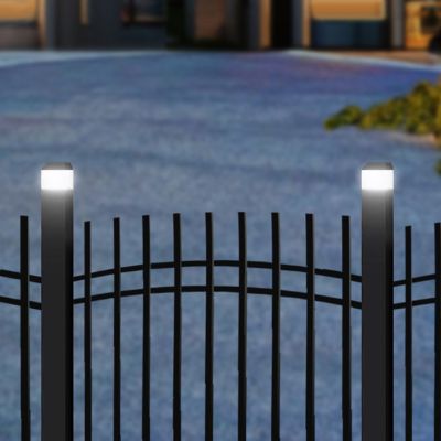 6. GREENBLUE LED SOLAR LAMP FOR POST. 100X100MM, ENVELOPE CANOPY, 3200K GB128 WW