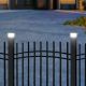 6. GREENBLUE LED SOLAR LAMP FOR POST. 100X100MM, ENVELOPE CANOPY, 3200K GB128 WW