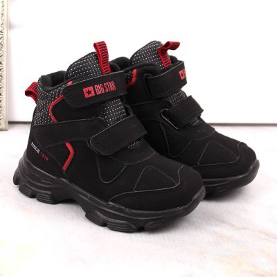 7. Big Star Jr INT1883 high-top sports shoes black