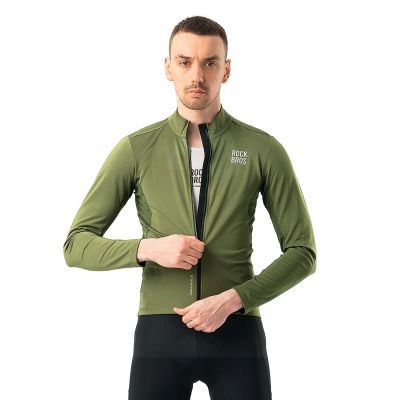 3. Rockbros TLWT001 ROAD TO SKY windproof insulated cycling jersey M - green