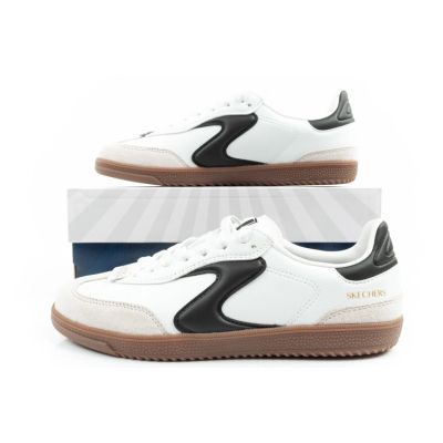 10. Skechers Kickoff women's sneakers white leather sports shoes