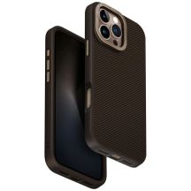 Uniq Keva Max Magclick Charging Camera Stand Case for iPhone 16 Pro Max - Brown