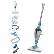 Black & Decker BHSM166DSM Steam Cleaner Steam Mop 0.5L 1600W Color Aqua, White