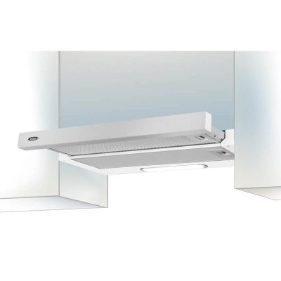 7. Under-cabinet telescopic hood AKPO WK-7 LIGHT ECO 50 INOX (265.5 m3/h; 500mm; stainless steel color)