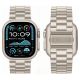 3. Tech-Protect Stainless Stainless Steel Bracelet for Apple Watch 44 / 45 / 46 / 49 mm – Silver-Gold