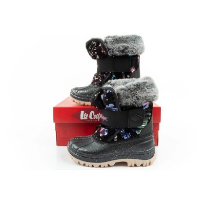 10. Lee Cooper winter boots children's insulated snow boots for girls black