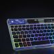 10. Dux Ducis Keyboard (CK Series) Wireless for Laptop / Tablet / Phone - Transparent