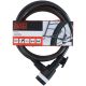 4. BICYCLE LOCK WITH CABLE LOCK 10x1800MM WITH HANDLE BLACK+DECKER