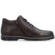 2. Men's brown leather ankle boots, insulated, Rieker 10507-25