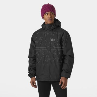 6. Helly Hansen Vancouver Fleece Lined Waterproof Jacket M 54269 990