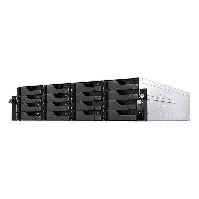 4. Asustor LOCKERSTOR 16R Pro Gen2 NAS Desktop AMD Ryzen™ 7 7745 16 GB DDR5 0 TB Black, Steel