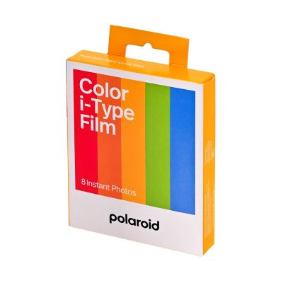 10. Polaroid Flip Instant Camera with Color Cartridges (8 Photos), Black
