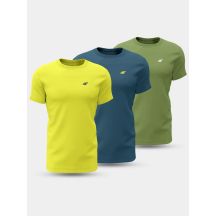 Men's T-shirt (SET OF 3 T-SHIRTS) 4F 4FWSS26TTSHM4217-90S