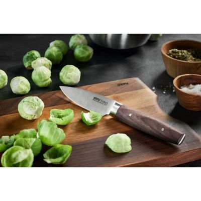 4. GEFU ENNO Rectangular Wood Cutting Board Walnut, Wood