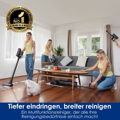 3. 2-in-1 Wet and Dry Upright Vacuum Cleaner Tineco Switch S7 Stretch Premium