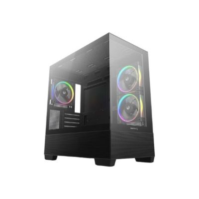 12. DeepCool CG380 3F Midi Tower Black