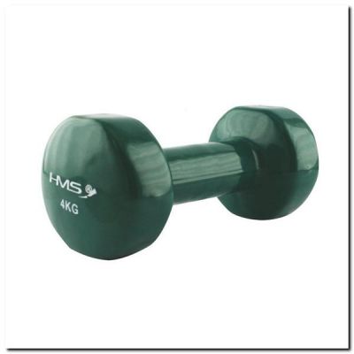 10. Vinyl-coated cast iron weight HMS 4.0 KG 17023 