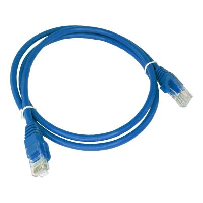 ALANTEC-Patch-cord U/UTP cat5e PVC 0.25m blue