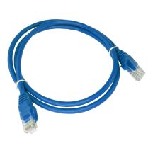 ALANTEC-Patch-cord U/UTP cat5e PVC 0.25m blue