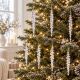 5. Safe Plastic Christmas Tree Icicles, Height: 18 cm, 7 pcs, MICA