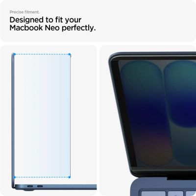 8. Spigen SafeView Privacy Screen Protector for MacBook Neo 13" 2026