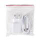 8. Samsung EP-TA200EWE USB-A 15W wall charger with EP-DR140AWE USB-A - USB-C cable (OOB Bulk - replacement packaging) - white
